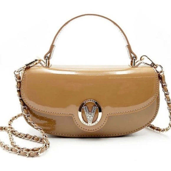 Valentino Orlandi Handbags - NWT! $210 Valentino Orlandi Evening Bag/Clutch Top Handle Removable Strap